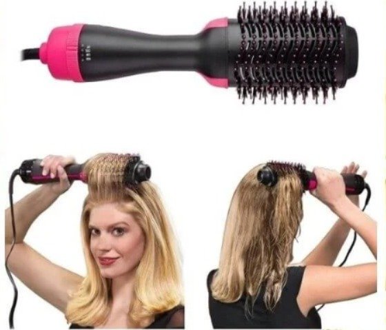3 in 1 Hot Air Brush Lifestyle Use