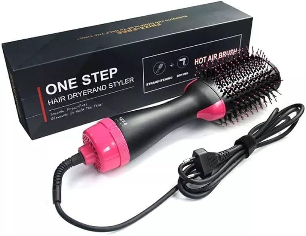 3 in 1 Hot Air Brush with Box - Bytora Store Pakistan