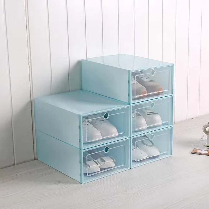 Transparent Plastic Shoe Storage Box