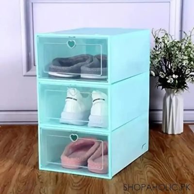 Plastic Shoe Storage Box - Bytora Store Pakistan