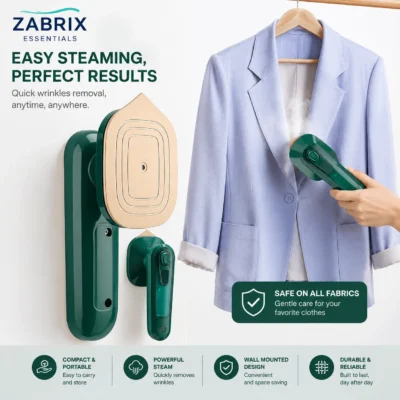 Mini Steam Iron Portable & Handheld Garment Steamer