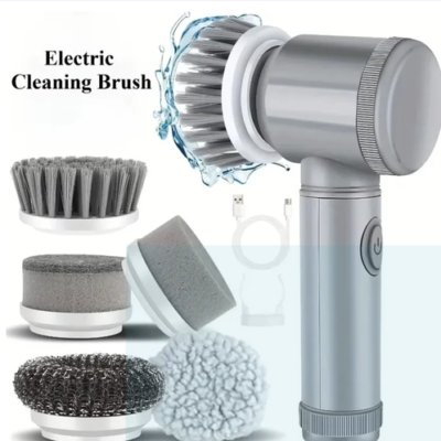 Electric Spin Scrubber, Bathroom Cordless Cleaning Brush …